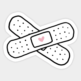 Band aid plaster Sticker